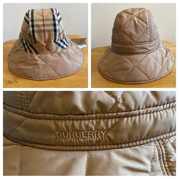 Burberry | Accessories | Burberry Quilted Bucket Hat Size 